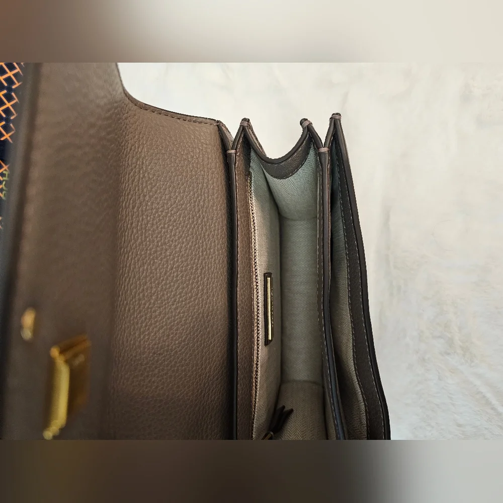 BRAND NEW! TORY BURCH BRITTEN ADJUSTABLE SHOULDER/CROSSBODY BAG & CARD CASE BUND - Picture 6 of 16